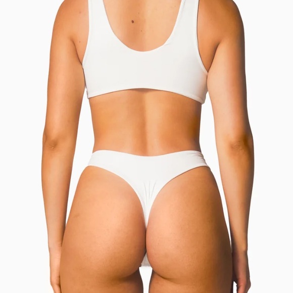437 Kenzie bottom, white, size small - Picture 3 of 7